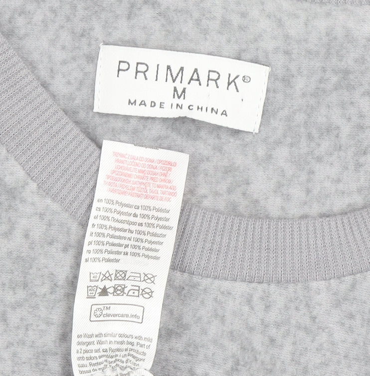 Womens UK Size M Primark Grey Pullover Jumper