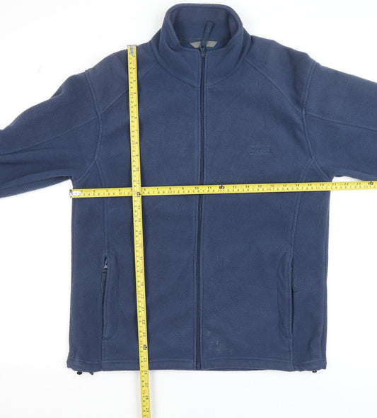 Mens UK Size S Regatta Blue Full Zip Sweatshirt