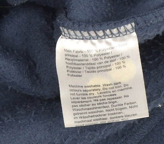 Mens UK Size S Regatta Blue Full Zip Sweatshirt