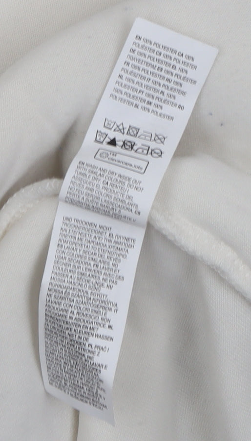 Womens UK Size XS Primark Ivory Pullover Sweatshirt