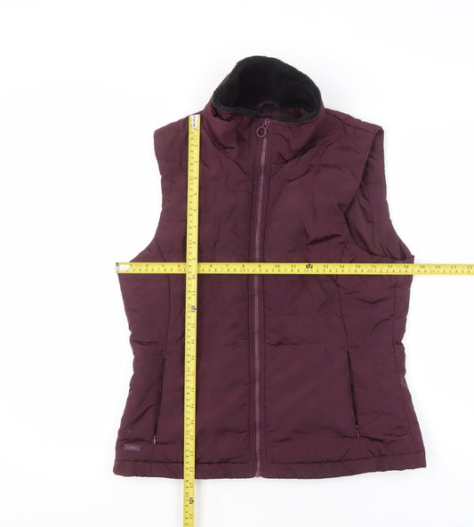 Womens UK Size 12 Regatta Purple Bodywarmer