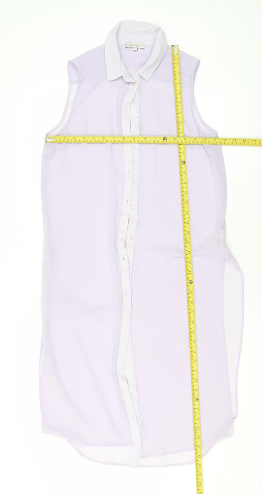 Womens UK Size 10 Marks and Spencer Multicoloured Basic Blouse