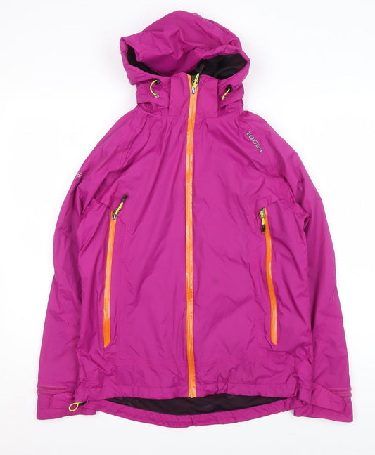 Womens UK Size 10-12 TOG24 Pink Windbreaker Coat