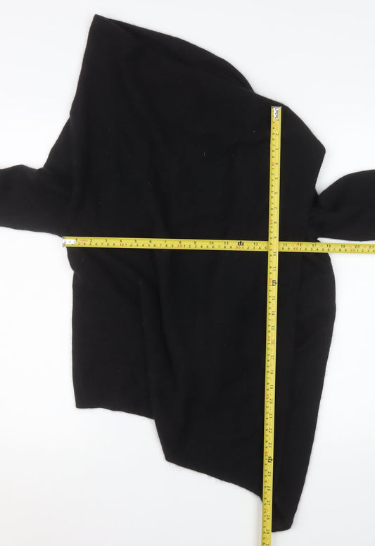 Womens UK Size L James Lakeland Black Cardigan Jumper