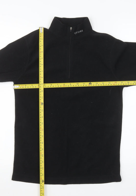 Mens UK Size M Cross Black Pullover Sweatshirt