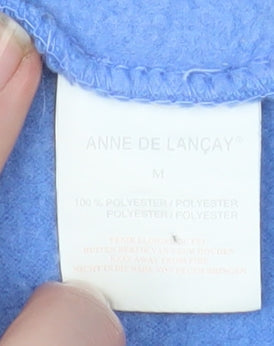 Womens UK Size M Anne de Lancay Blue Basic Jacket