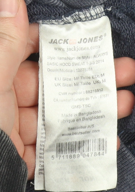 Mens UK Size M JACK & JONES Blue Basic Jacket