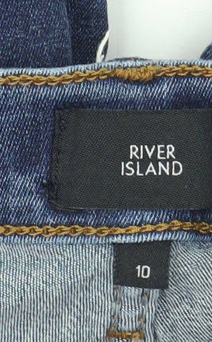Womens UK Size 10 River Island Slim Fit Jegging Blue Jeans