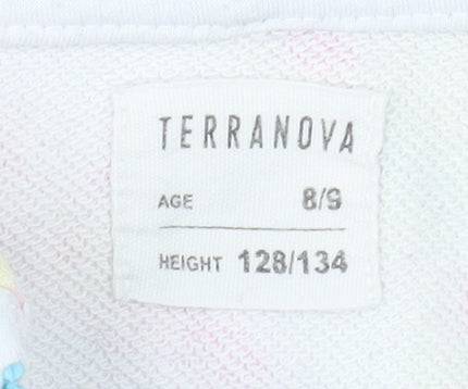 Girls UK Size 8-9 Years Terranova Multicoloured Basic Jacket