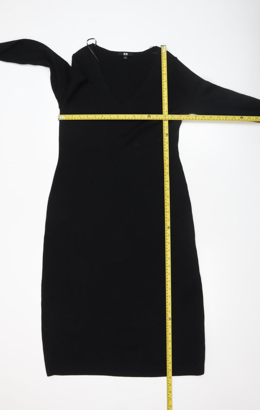 Womens UK Size L Uniqlo Bodycon Dress