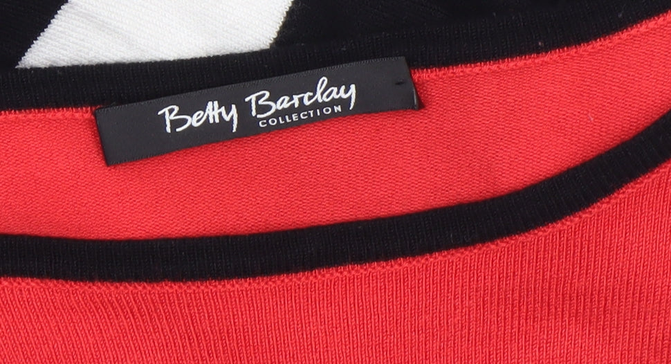 Womens UK Size 10 Betty Barclay Multicoloured Pullover Jumper