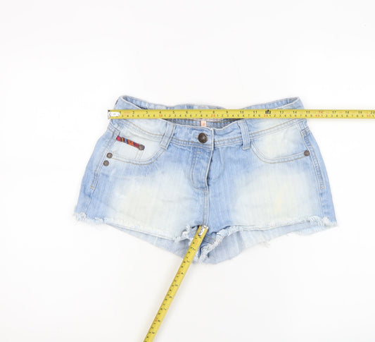 Womens UK Size 10 YRS Regular Fit Cut-Off Shorts