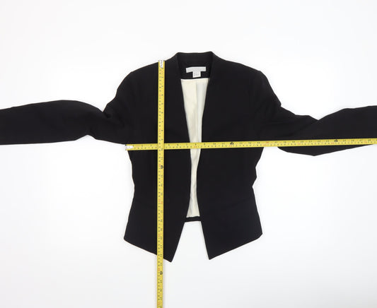Womens UK Size XS H&M Regular Black Blazer