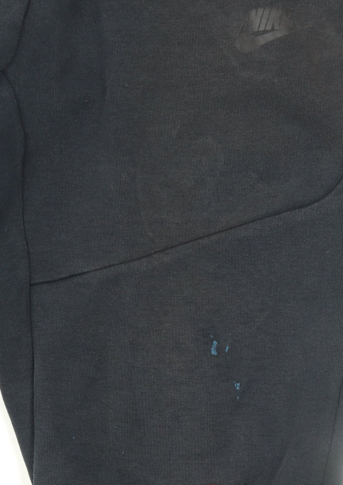 Boys UK Size L Nike Regular Fit Jogger Black Trousers
