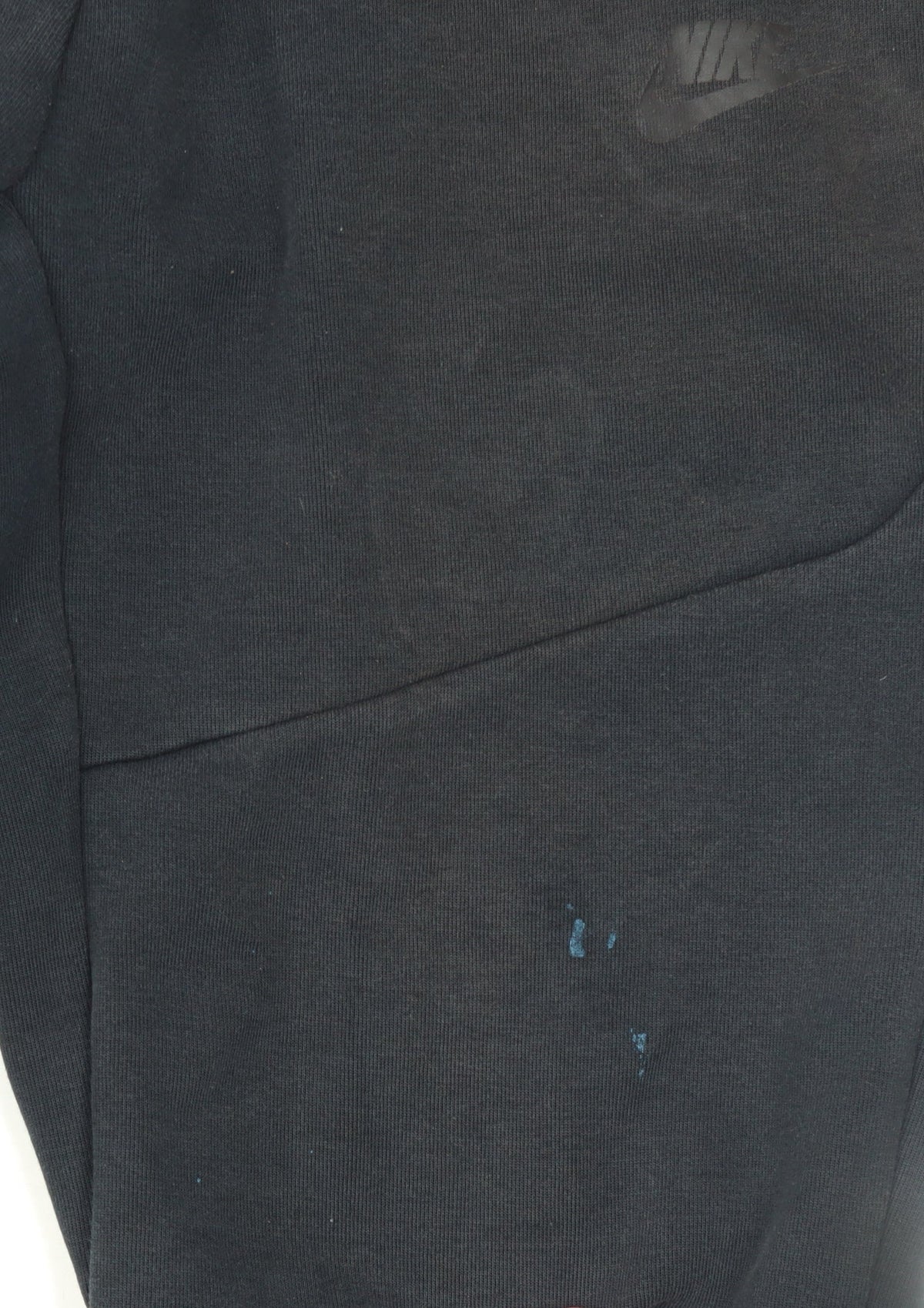 Additional view of Nike boys’ black fleece jogger trousers l 147-158cm elastic waist pockets