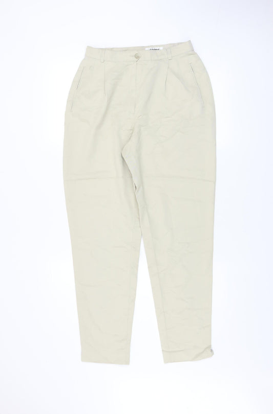 Womens UK Size 12 GARDEUR Regular Fit Chino Beige Trousers