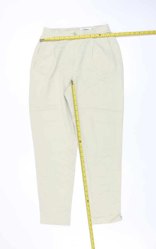 Womens UK Size 12 GARDEUR Regular Fit Chino Beige Trousers