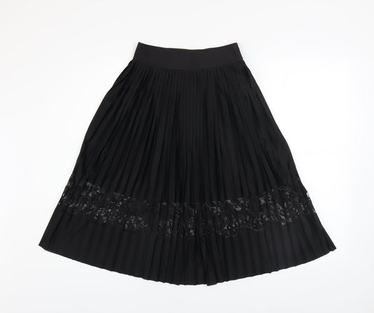 Womens UK Size 6 River Island Pleated Chiffon Skirt
