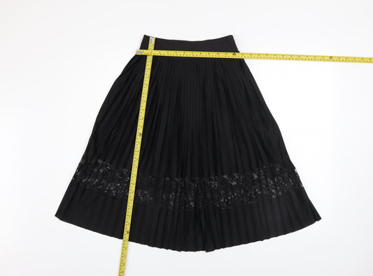 Womens UK Size 6 River Island Pleated Chiffon Skirt