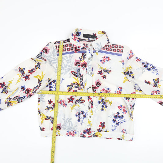 Womens UK Size 10 Angeleye Multicoloured Tunic Blouse