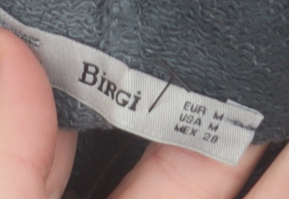 Mens UK Size M Birgi Grey Pullover Hoodie