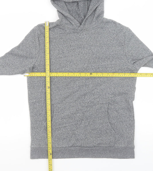 Boys UK Size 15-16 Years Marks and Spencer Grey Pullover Hoodie
