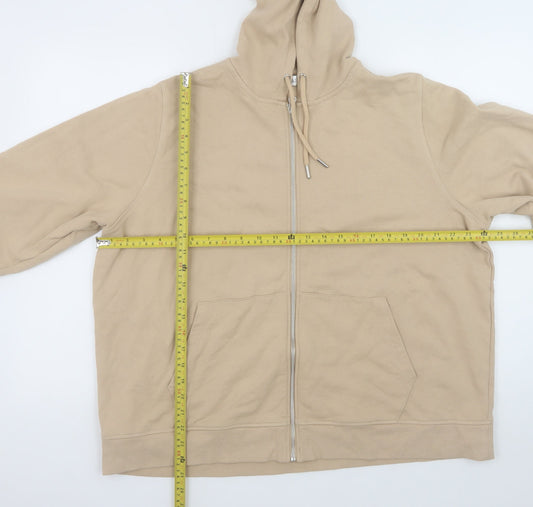 Womens UK Size XL Marks and Spencer Beige Basic Jacket