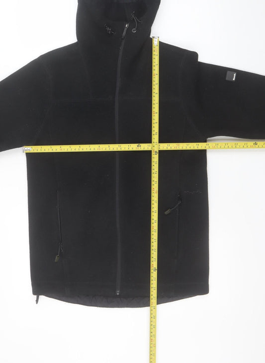 Mens UK Size S Bench Black Basic Jacket