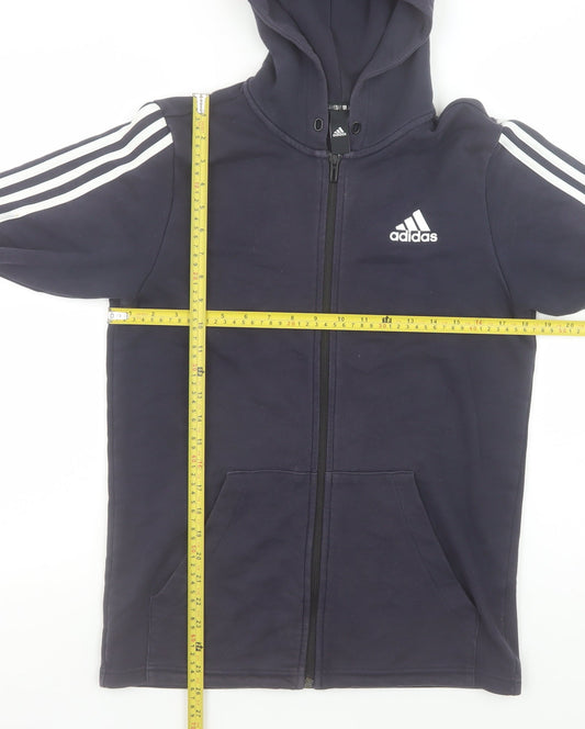 Mens UK Size S adidas Blue Basic Jacket