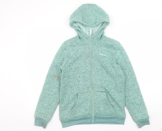 Girls UK Size 11-12 Years Mountain Warehouse Green Basic Jacket