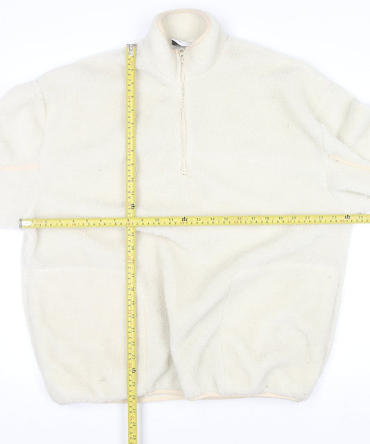 Womens UK Size M ASOS Beige Pullover Sweatshirt