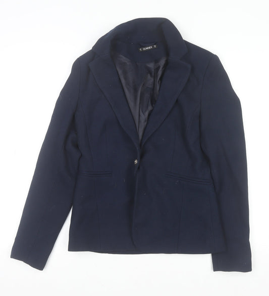 Womens UK Size 10 Dunnes Stores Regular Blue Blazer