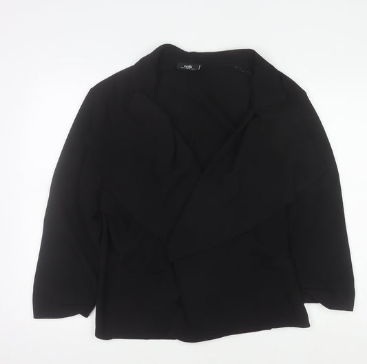 Womens UK Size 18 Wallis Black Cardigan Jumper