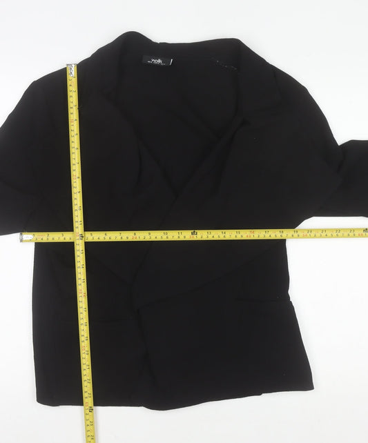 Womens UK Size 18 Wallis Black Cardigan Jumper