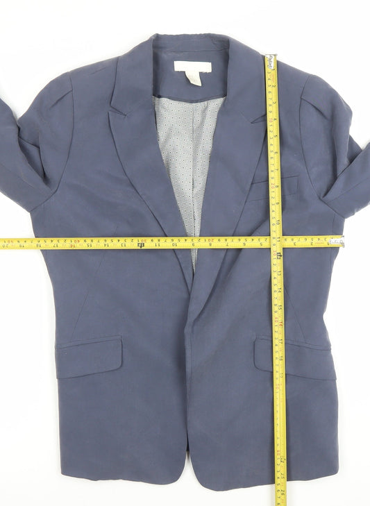 Womens UK Size 12 H&M Regular Blue Blazer