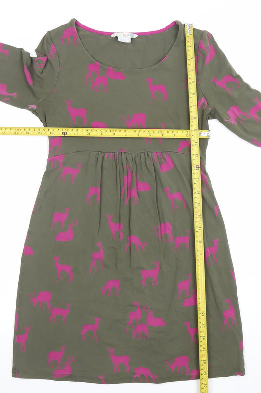 Womens UK Size 10 Boden Fit & Flare Dress