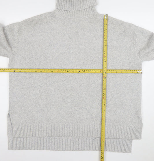 Womens UK Size XS Tommy Jeans Grey Pullover Jumper