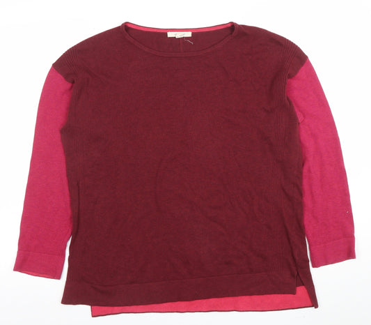 Womens UK Size 12 Wallis Red Pullover Jumper