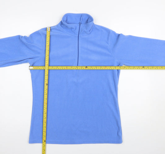 Womens UK Size M Mountain Warehouse Blue Pullover Sweatshirt