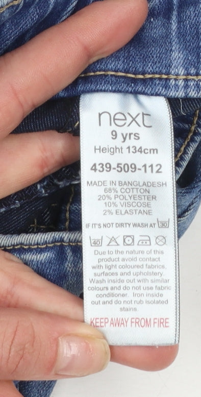 Girls UK Size 9 Years NEXT Slim Fit Jegging Jeans