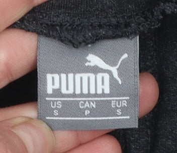 Womens UK Size S PUMA Slim Fit Leggings Black Leggings