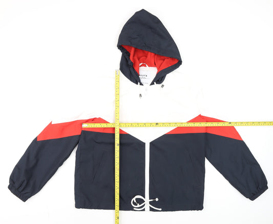 Mens UK Size M Haily's Multicoloured Windbreaker Coat