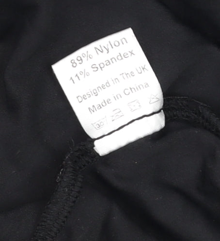 Womens UK Size XS Hybrid Academy Black Gym & Training CrossFit Bodybuilding Runn