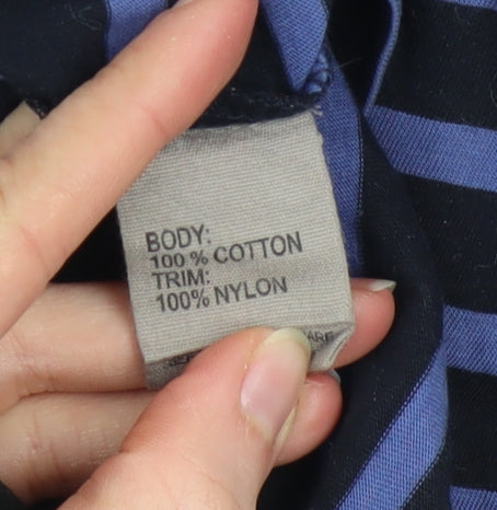 Womens UK Size L Jigsaw Blue Basic T-Shirt