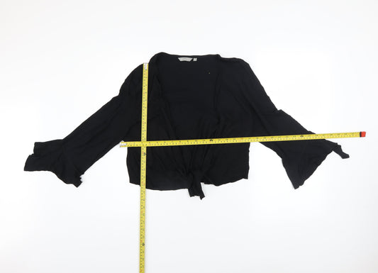 Womens UK Size 18 Marks and Spencer Black Cardigan Jumper