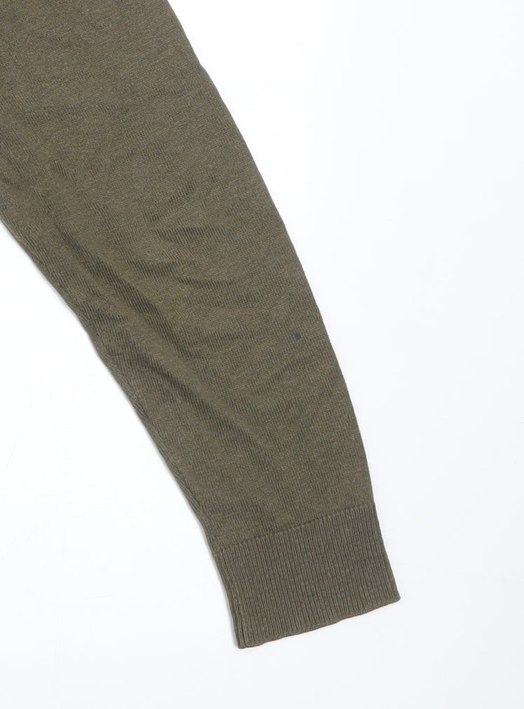 Mens UK Size S River Island Green Pullover Jumper