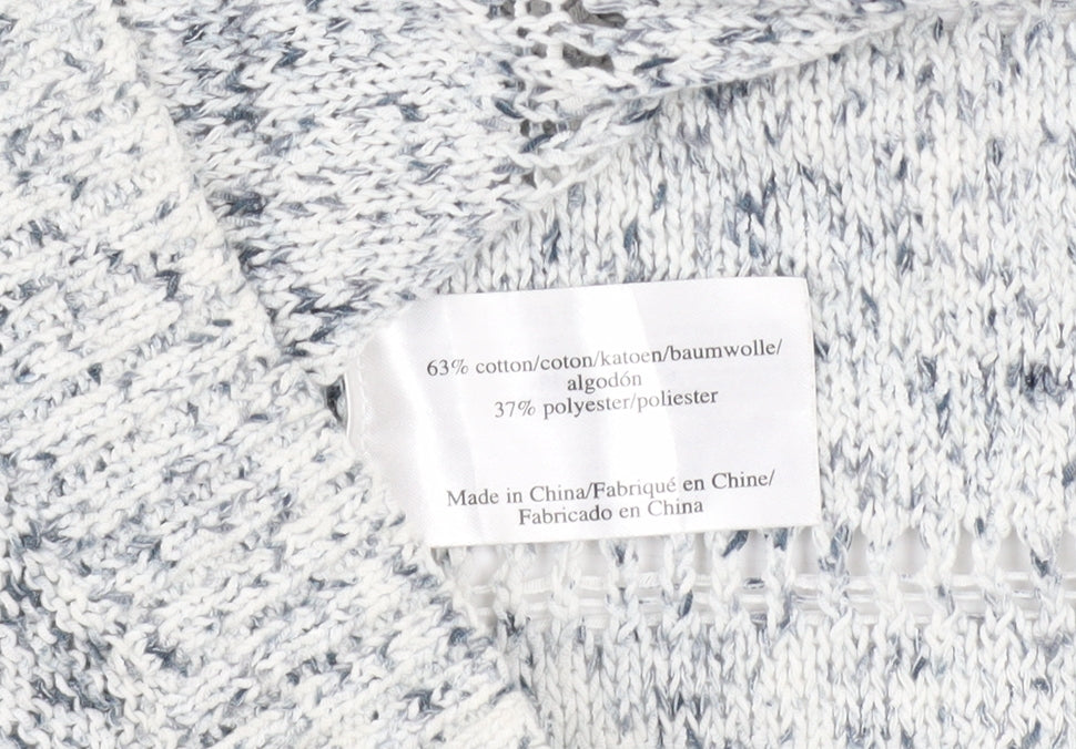Womens UK Size 12 Laura Ashley Grey Pullover Jumper