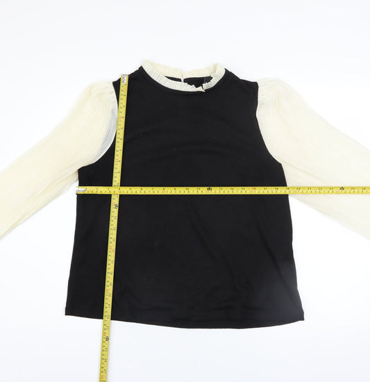 Womens UK Size 14 New Look Black Pullover Jumper