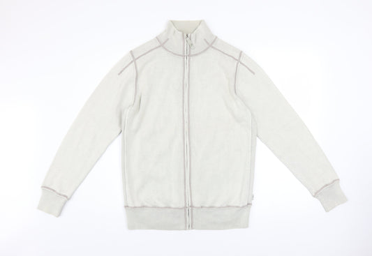 Mens UK Size S NEXT Beige Casual Walking Gym & Training Jacket
