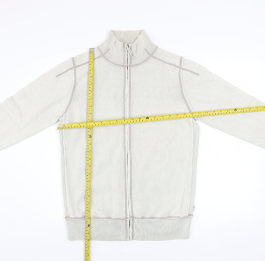 Mens UK Size S NEXT Beige Casual Walking Gym & Training Jacket